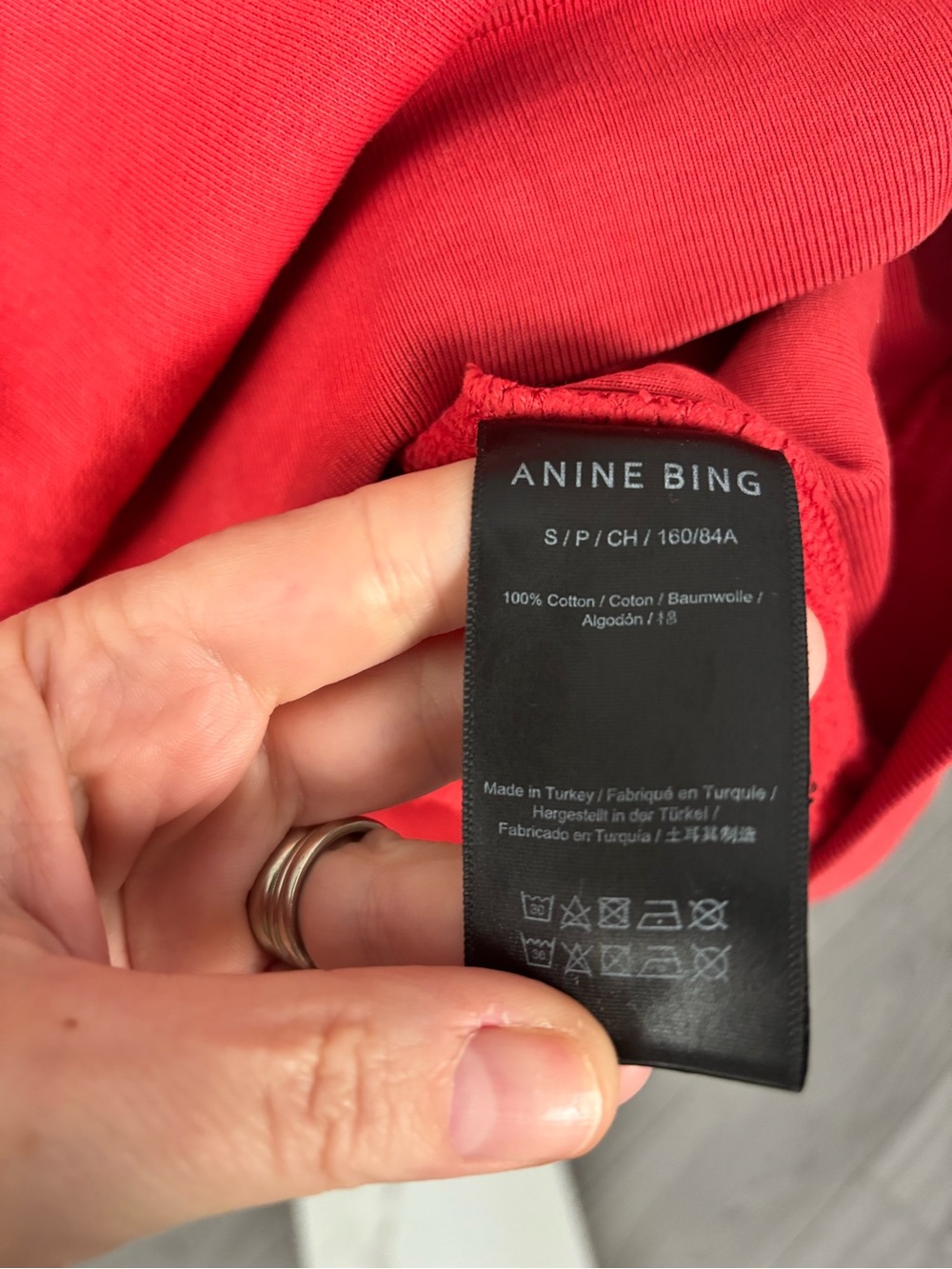 Anine Bing Jaci 'ANINE BING SPORT' Pullover Crewneck Sweatshirt - Picture 6 of 10
